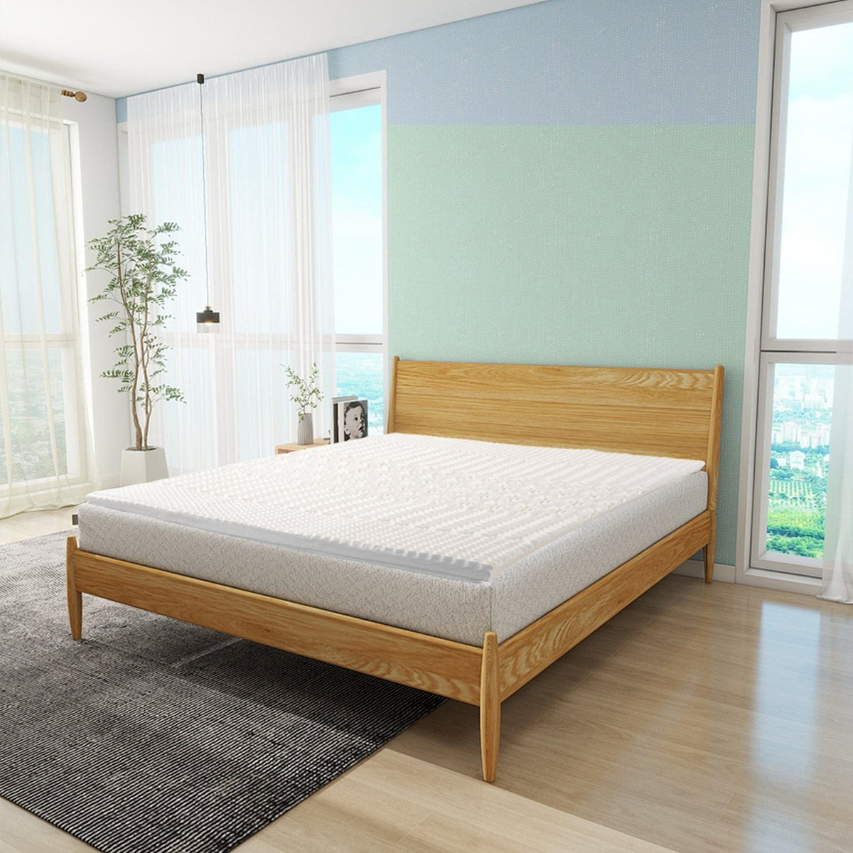 Memory Foam Mattress Topper King Size