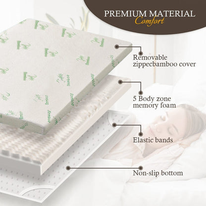 Memory Foam Mattress Topper Double Size