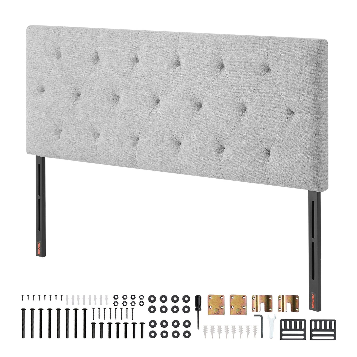 Headboard Full Size Headboard With Adjustable Height Comfortable