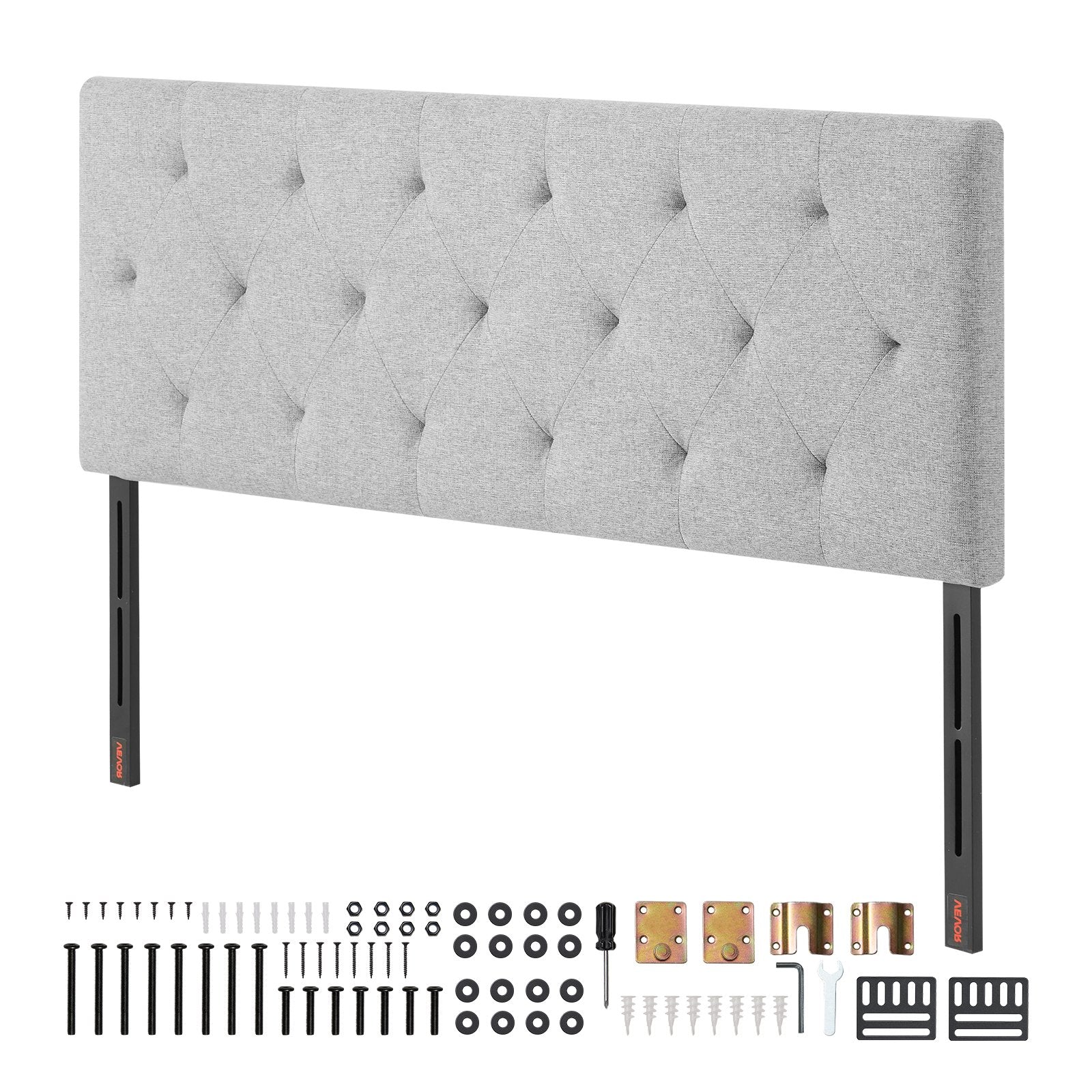 Headboard Full Size Headboard With Adjustable Height Comfortable