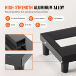 Guitar Pedal Board 15'' X 5.7'' Aluminum Alloy 0.8 Lbs Super Light