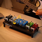 Guitar Pedal Board 15'' X 5.7'' Aluminum Alloy 0.8 Lbs Super Light