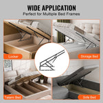 Bed Lift 59X71 In Compatible Bed Size 154 Lbs Load Diy Wall Bed