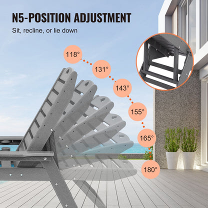 Outdoor Chaise Lounge 6 Position