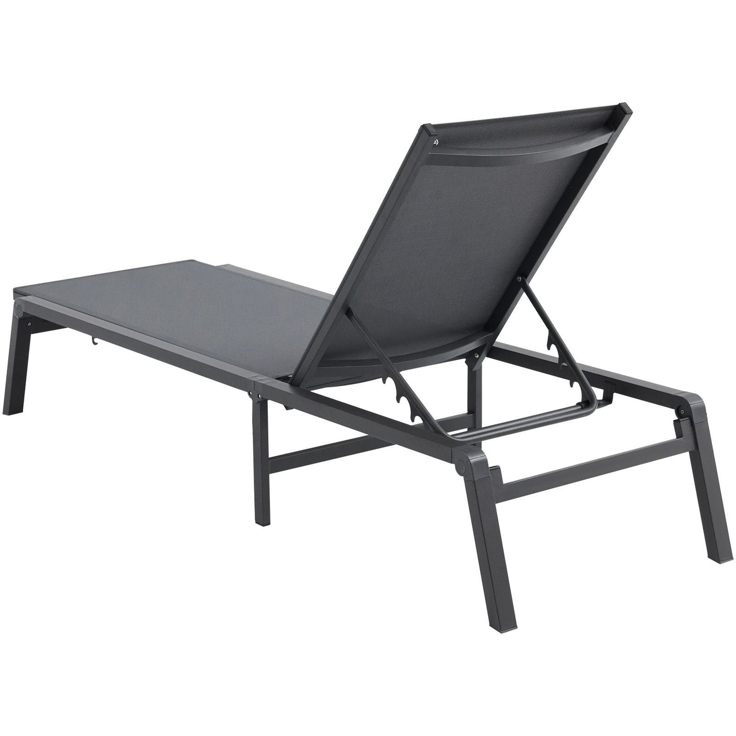 Outdoor Chaise Lounge Adjustable Chair