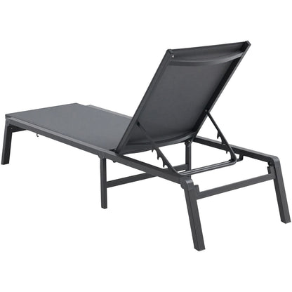 Outdoor Chaise Lounge Adjustable Chair
