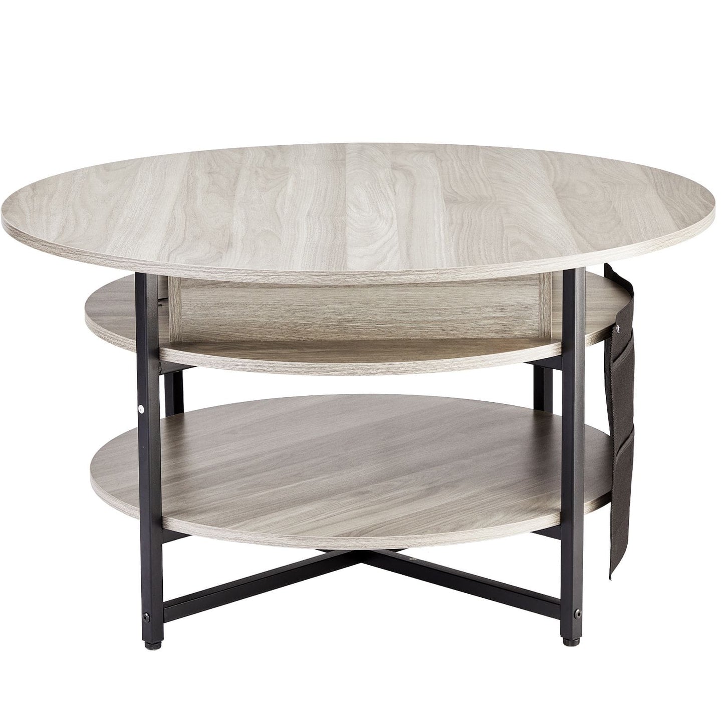 Round Coffee Table Adjustable Height
