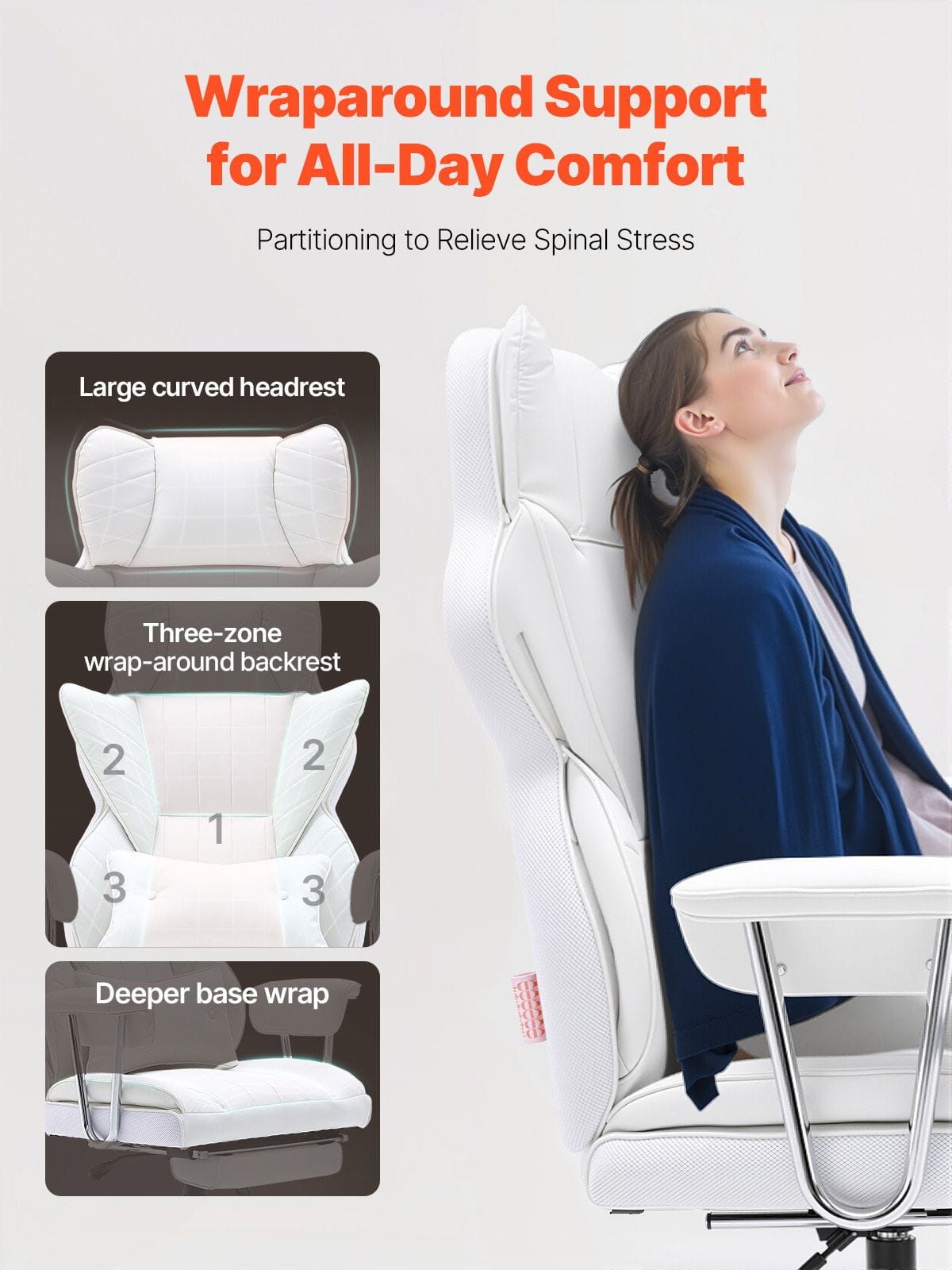 Executive Office Chair Recliner double