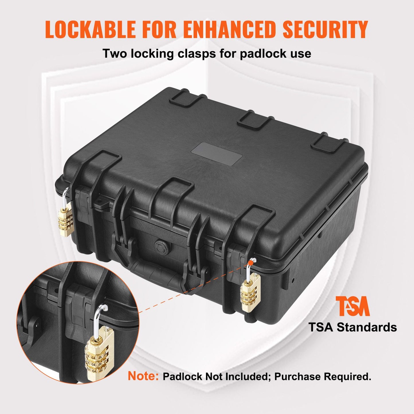Pistol Case With Pre Cut Lining