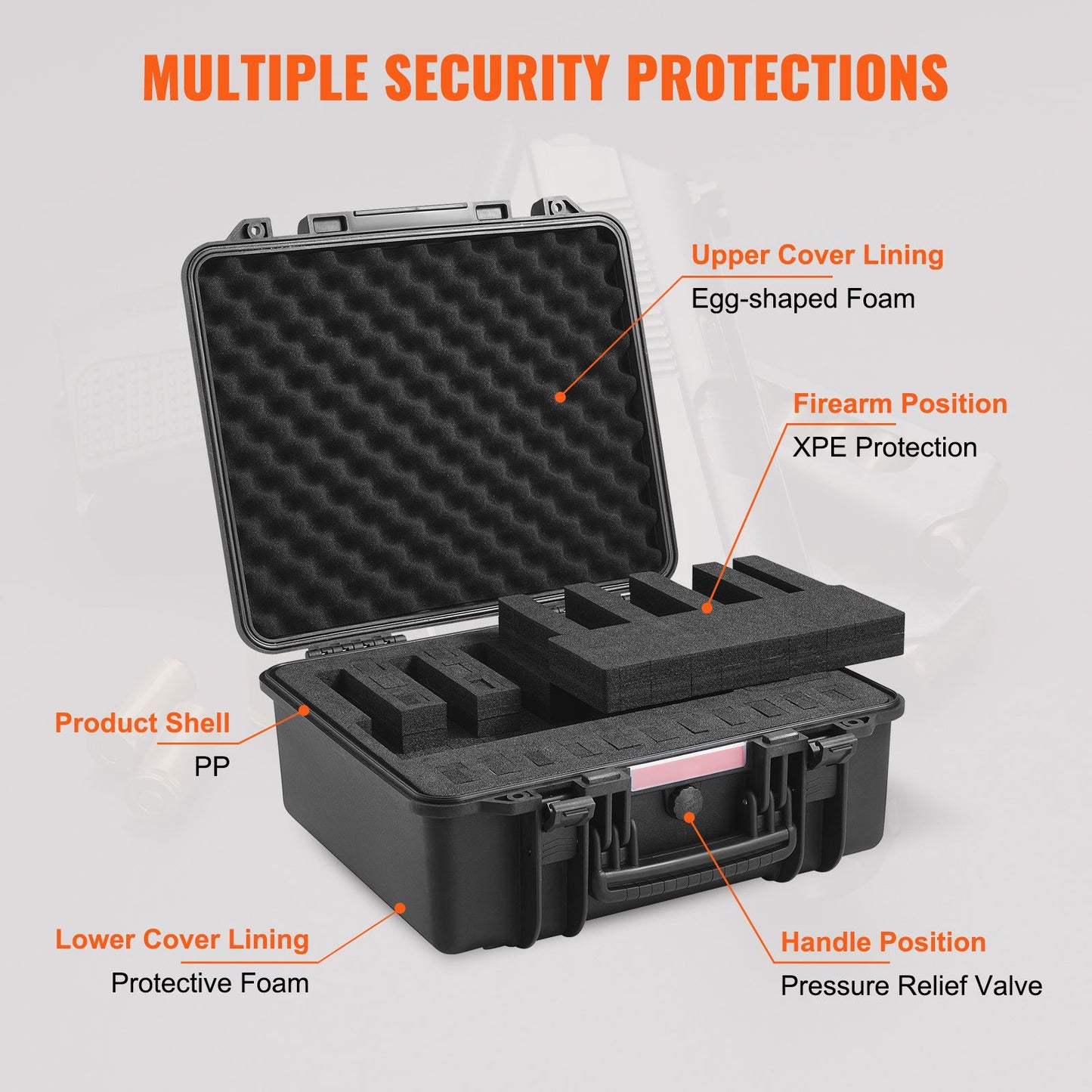 Pistol Case Lockable Storage