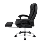 Office Chair Leather Chair Executive Chair With Foot Rest Gas Lift