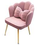 Velvet Living Room Chair Set Of 2 Pcs - Green Velvet Upholstery