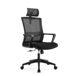 Office Chair High Back Ergonomic Swivel Computer Gaming Chair Black -