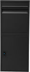 Big Outdoor Mailbox Parcelbox Pillar Letterbox 410X380X1200Mm King