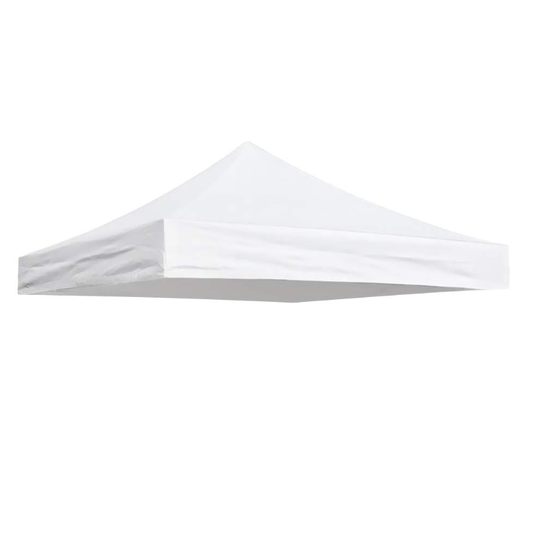 Gazebo Tent Top Cover Camping Beach Sunshade Shelter - White / 2X2M - 2