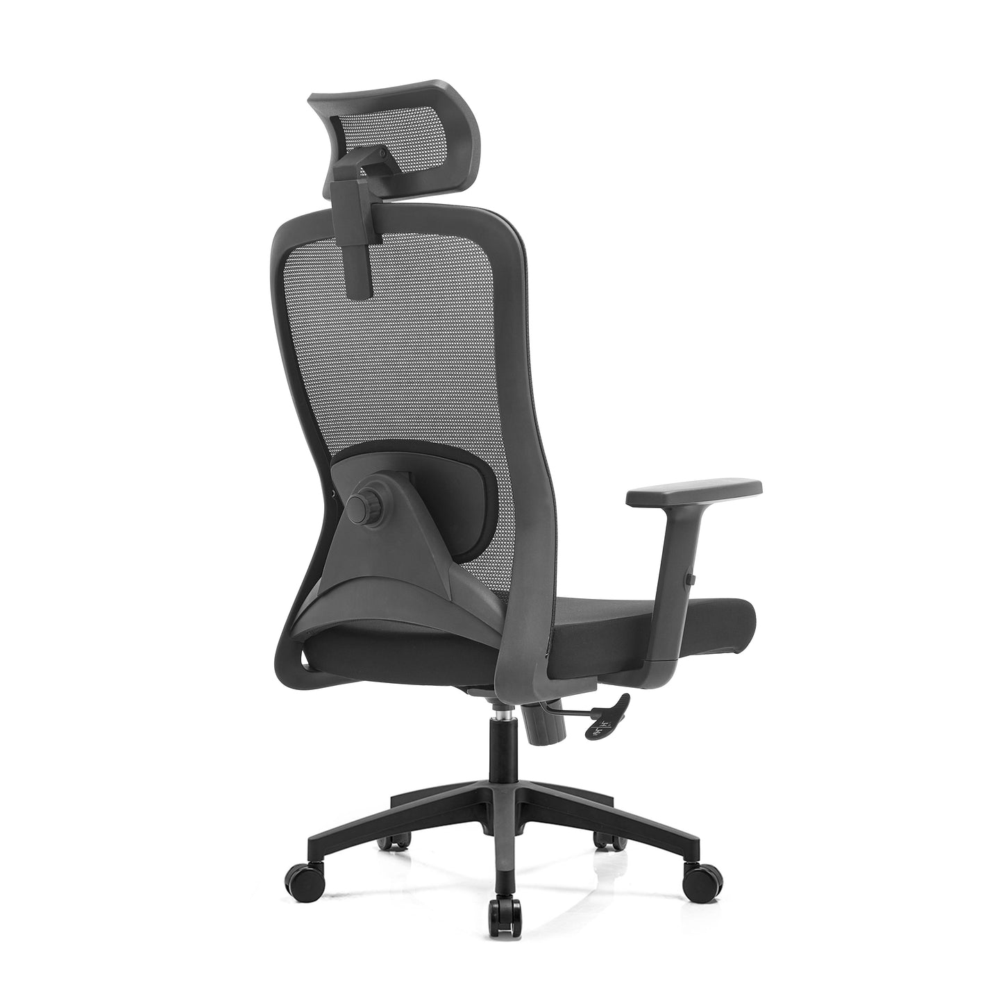 High Back Ergomonic Mesh Office Chair Gas Lift Storage Fabric