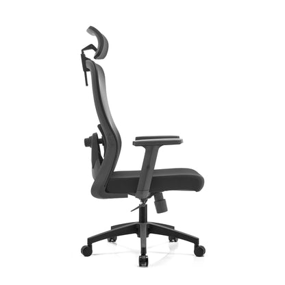 High Back Ergomonic Mesh Office Chair Gas Lift Storage Fabric