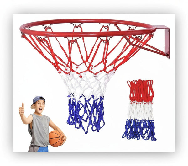  Replacement Basketball Hoop With Net 18 (45 Cm)