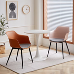Celeste White Round Cafe Table
