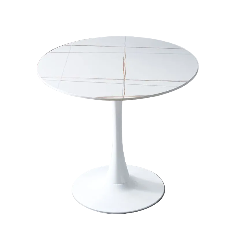 Celeste White Round Cafe Table - 2