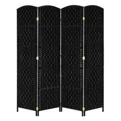 Folding Room Divider Screen Stylish Home Partition Storage Design