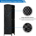 Folding Room Divider Screen Stylish Home Partition Storage Design