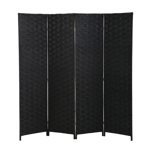  Room Divider Folding Privacy Screen Storage Design Wooden Frame