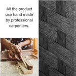 Room Divider Folding Privacy Screen Storage Design Wooden Frame