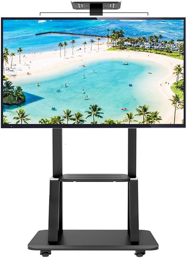 Tv Stand Cart Trolley 32 To 75 Inch Mobile Tv Cart Universal Flat