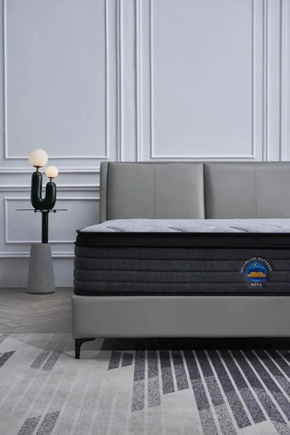 hybrid 22cms thickness euro top matttress-double