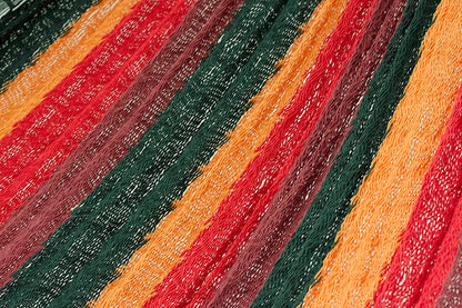 Queen Size Cotton Mexican Hammock in Imperial Colour