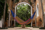 King Size Cotton Mexican Hammock in Mexicana Colour