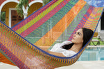 King Size Cotton Mexican Hammock in Mexicana Colour