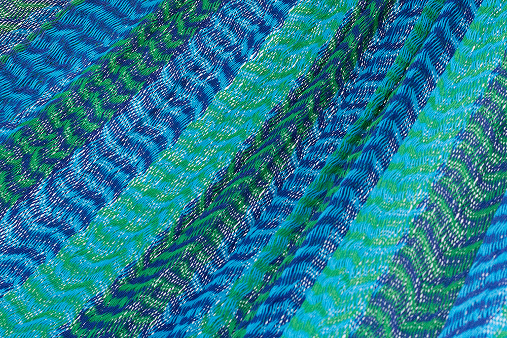 Mayan Legacy Jumbo Size Cotton Mexican Hammock in Caribe Colour