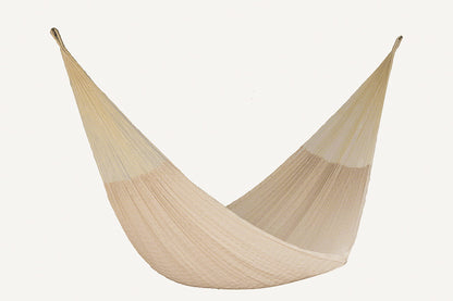 King Plus Size Nylon Mexican Hammock in Cream Colour