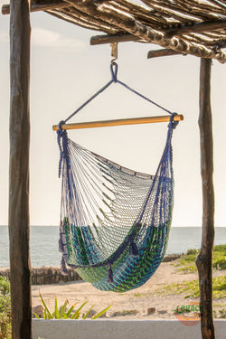Extra Large Mexican Hammock Chair - Caribe Color