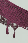 Outdoor Undercover Cotton Hammock King Maroon