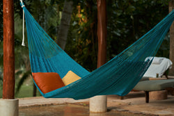 Outdoor Undercover Cotton Hammock King Size Bondi