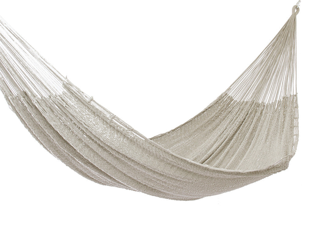 Outdoor Undercover Cotton Hammock King Size Marble