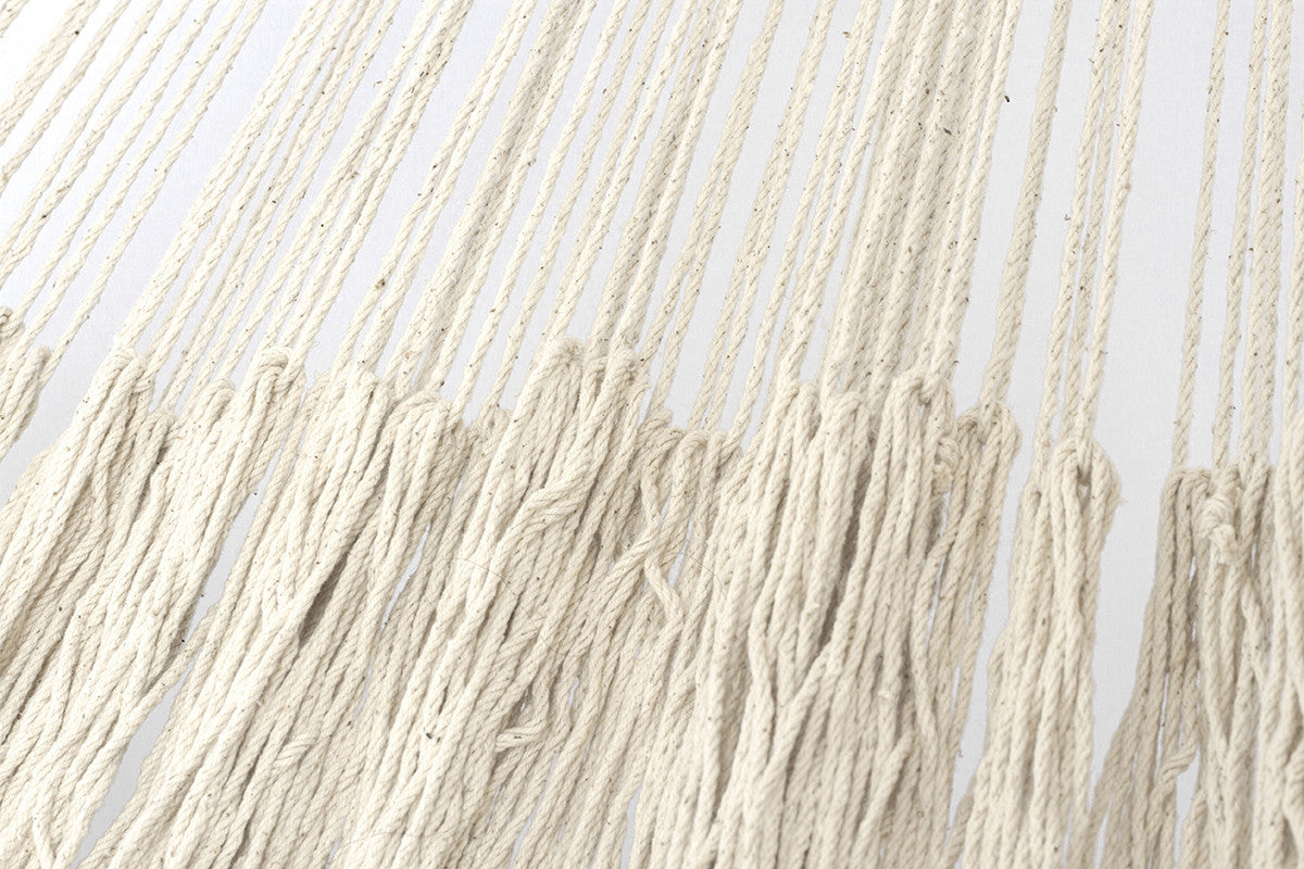 Outdoor Undercover Cotton Hammock King Size Marble