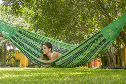 Outdoor Undercover Cotton Hammock King Size Jardin