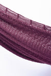 Outdoor Undercover Cotton Hammock King Size Maroon