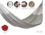 Queen Size Outdoor Cotton Mexican Hammock in Dream Sands Colour