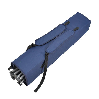 Foldable Portable Fabric Chair - Blue 86x52cm