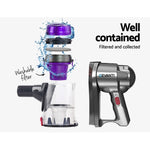 Powerful Purple Corded Stick Vacuum Cleaner - 450W