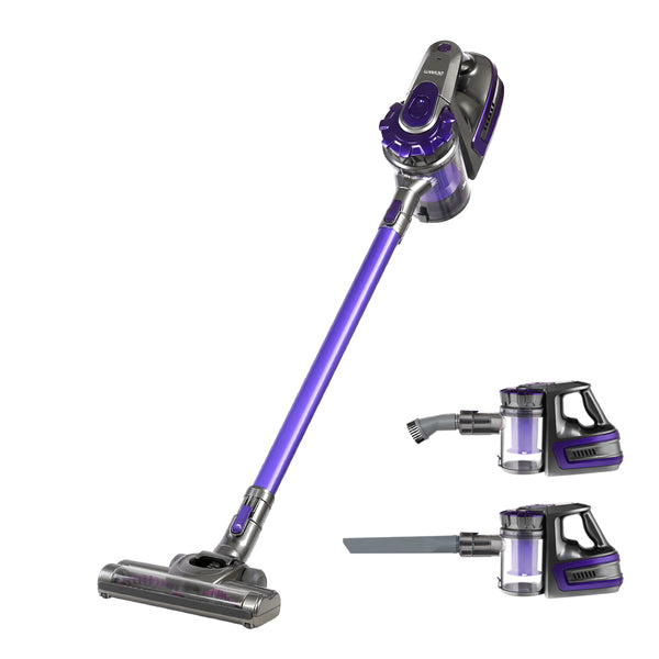  Cordless Devanti Stick Vacuum Cleaner - 150W Purple