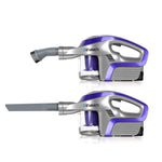 Compact Devanti Cordless Vacuum Cleaner - 150W Purple