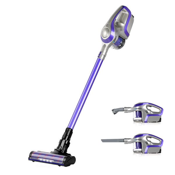  Sleek Devanti Cordless Vacuum Cleaner - 150W Purple