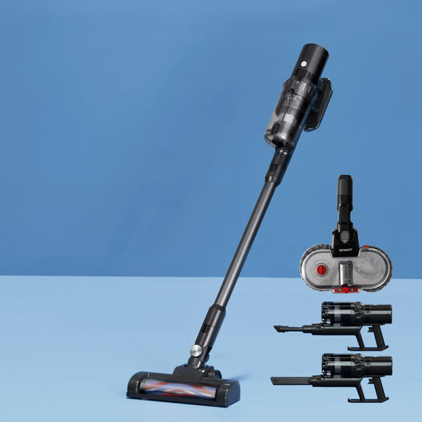  Handheld Vacuum Cleaner Mop Head 350W Grey