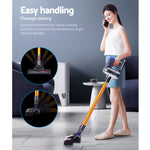 Sleek Gold Cordless Stick Vacuum Cleaner - 150W